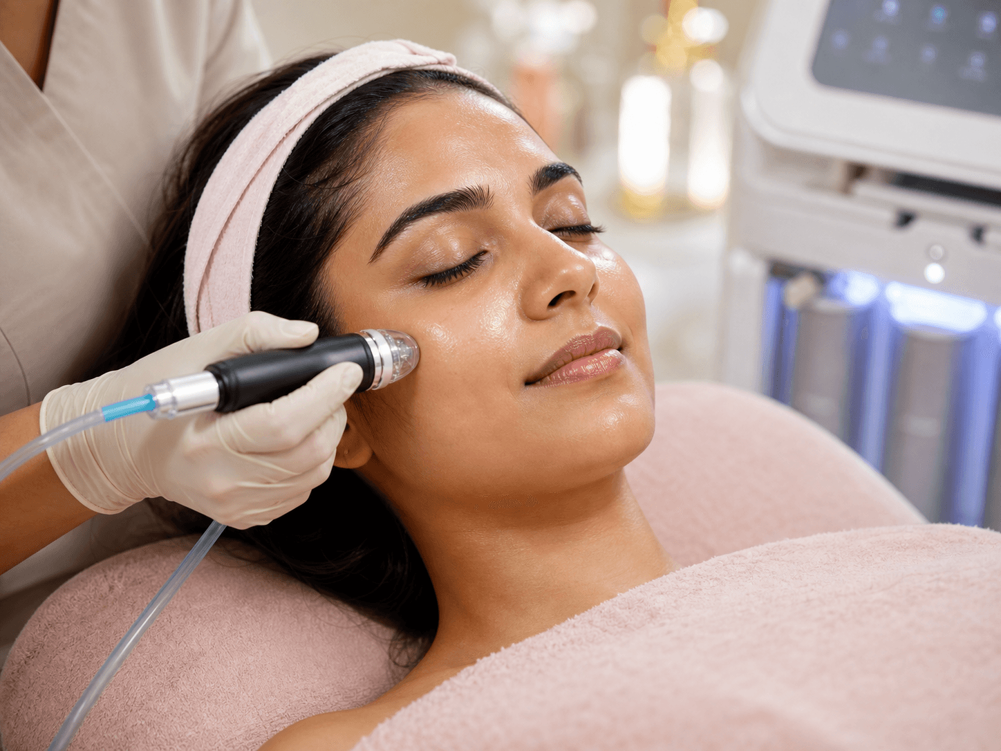 Hydra Facials treatment at Glowistry